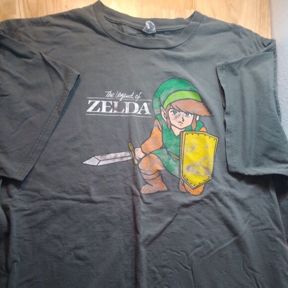 Vintage Legend Of Zelda Nintendo Graphic T-Shirt - Picture 2 of 8